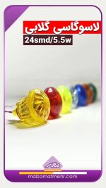 لامپ لاسوگاسی مدل گلابی ۲۴ اس ام دی