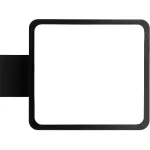 لایت باکس دو طرف مربع تخت و انواع لایت باکس در سایت ملزومات تابلوسازی مهر