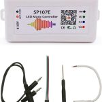 کنترلر SP107E دیجیتال با قابلیت بلوتوث و هماهنگی با موزیک برای نوارهای LED آدرس‌پذیر