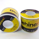 سیم لحیم بهینکس 50گرمی با قطر 0.8mm
