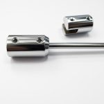 رابط مفتولی آویز از سقف و پلاک گیر سقفی در ملزومات تابلوسازی مهر