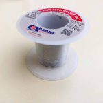 تصویر سیم قلع آساهی ASAHI قطر 0.8 میلی‌متر وزن 50 گرم با آلیاژ قلع 63% و سرب 37% مناسب لحیم‌کاری الکترونیکی