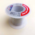 تصویر سیم لحیم آساهی ASAHI قطر 0.8 میلی‌متر وزن 100 گرم مناسب لحیم‌کاری قطعات الکترونیکی