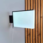 تابلو لایت باکسی مستطل پزشکی 50در 70