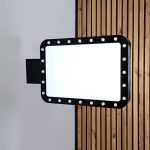 تابلو لایت باکس مستطیل دوطرفه با طراحی مدرن و نورپردازی مناسب تبلیغات