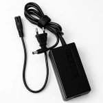 آداپتور 12 ولت 6.67 آمپر واقعی (اصلی) برچسب مشخصات فنی آداپتور برق فیلیپس Respironics مدل MDS-080AAS12 با ورودی 100-240V و خروجی 12V 6.67A، نشاندهنده تولیدکننده، استانداردها و اطلاعات محصول.