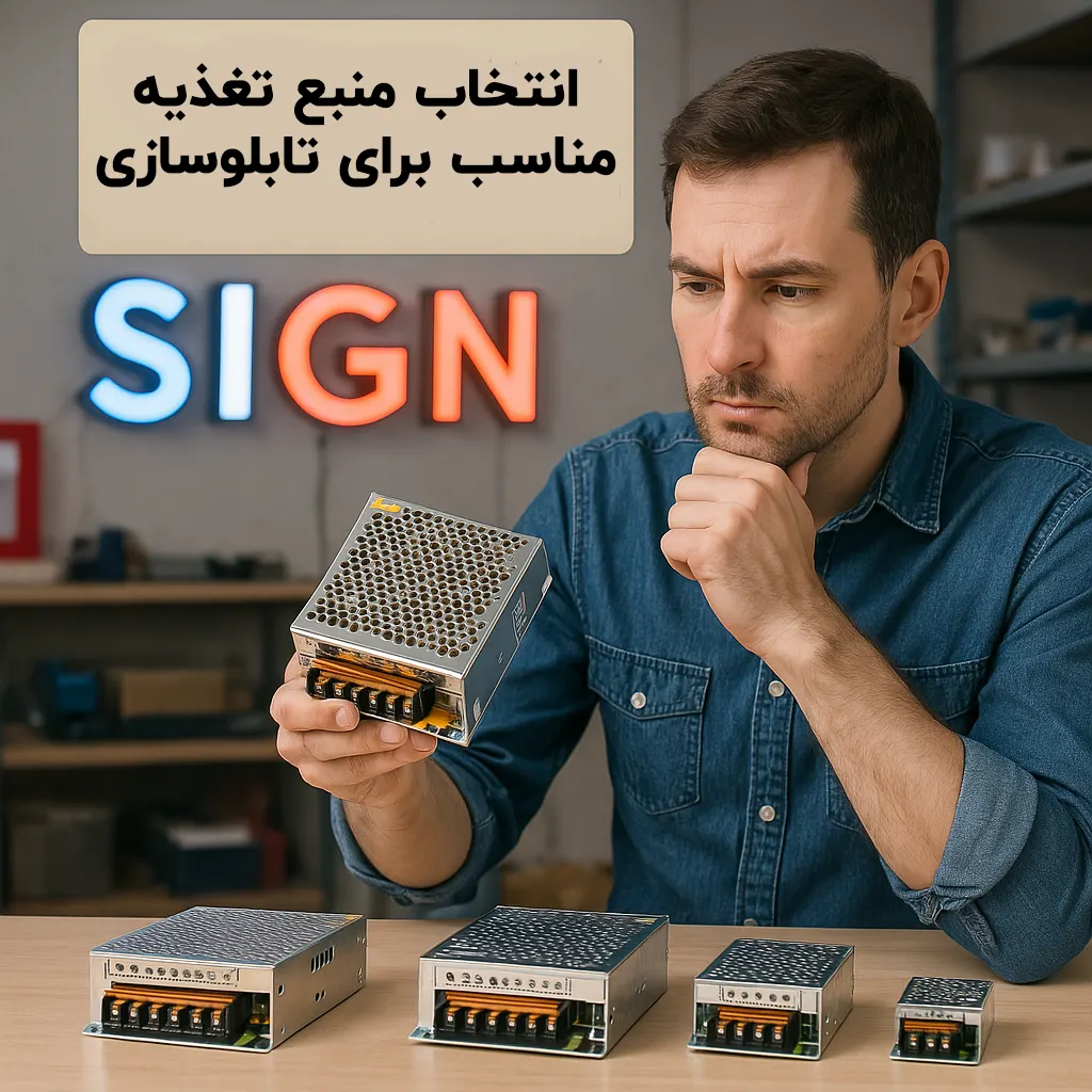 راهنمای انتخاب منبع تغدیه مناسب برای تابلوسازی