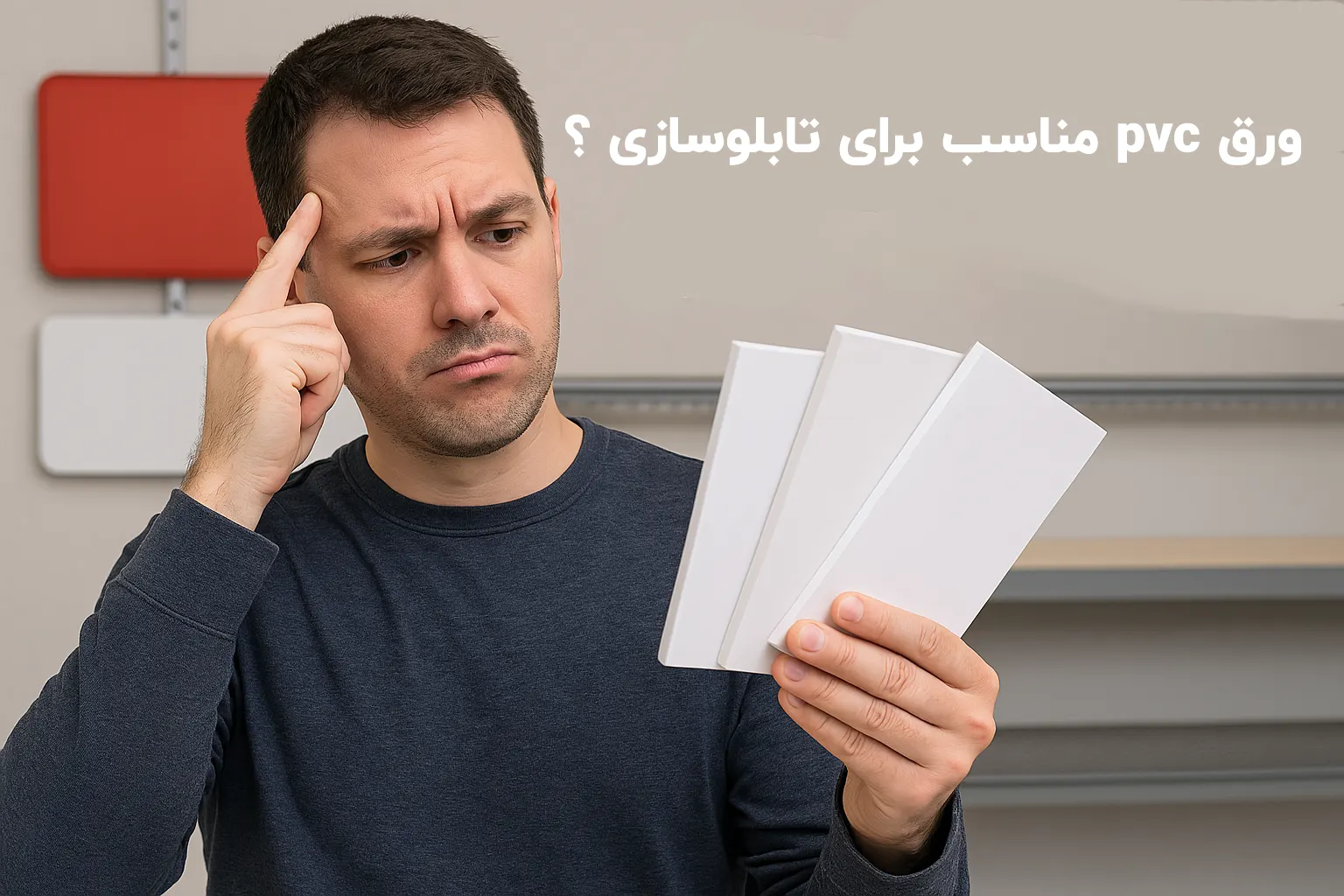 انتخاب ورق pvc مناسب برای تابلوسازی ، ورق pvc مناسب برای زیرسازی در تابلوسازی
