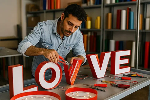 ورود به بازار کار و درآمد تابلوسازی با ملزومات تابلوسازی مهر