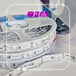 خرید استریپ لنزدار GEM PLUS ضد آب 12 ولت با 24 LED در هر متر، مناسب تابلوسازی و نور حروف برجسته. برش‌پذیر هر 4 سانت، مقاوم در برابر باران