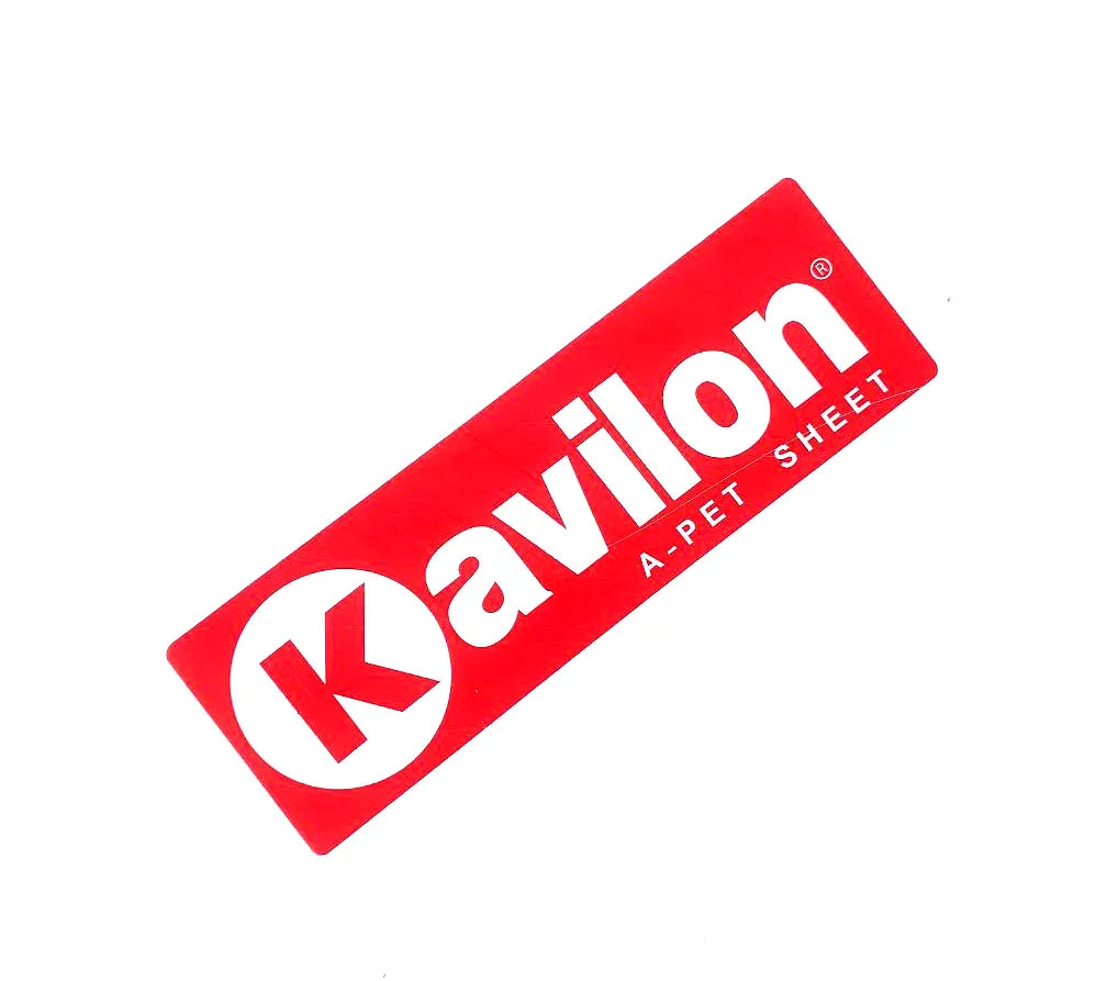 ورق A-PET کاویلون (Kavilon) شفاف ورق A-PET پلی اتیلن Kavilon در ابعاد ۱۲۲۰x ۱۸۳۰ میلیمتر ضخامت ۰/۸۰ میلیمتر سایز 122*183 سانتی متر ساخت چین مقاومت بالا در برابر ضربه و شکنندگی ملزومات تابلوسازی مهر