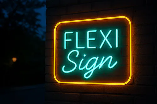 چطور نئون فلکسی مناسب فضای باز انتخاب کنیم؟