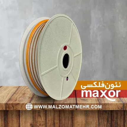 خرید نئون فلکسی مکسور زرد انبه‌ای از ملزومات تابلوسازی مهر