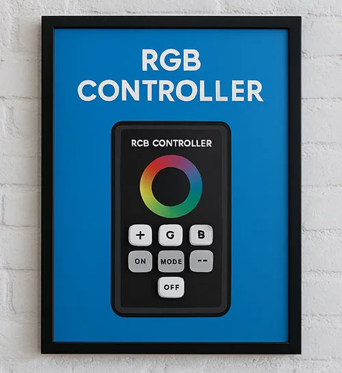 آموزش نصب کنترلر RGB؛ راهنمای کامل برای ساخت تابلو