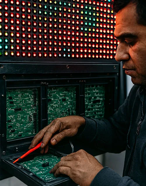 Solving-the-problems-of-the-LED-board