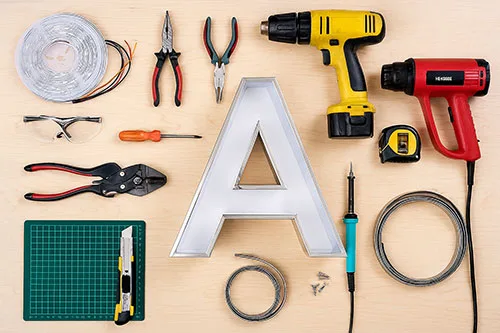 وسایل مورد نیاز ساخت تابلو چلنیوم. ملزومات تابلوسازی مهر