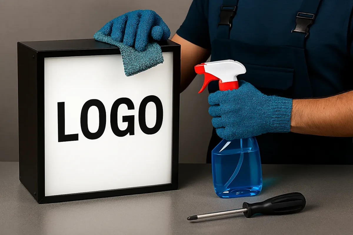 آموزش تمیزکردن و نگهداری لایت باکس: راهنمای جامع