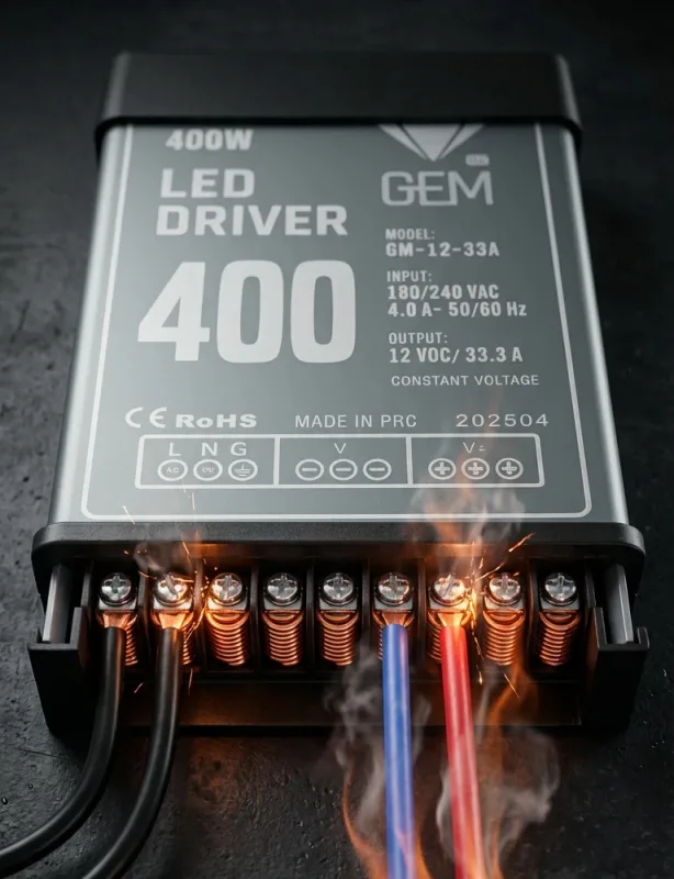 اشتباه رایج در سیمکشی تابلو LED: راهنمای جامع تابلوسازان حرفهای