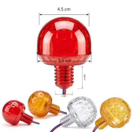 لامپ لاسوگاسی کوچک لمو ۱ وات با بدنه کریستالی مناسب حروف برجسته و تابلوهای ظریف
