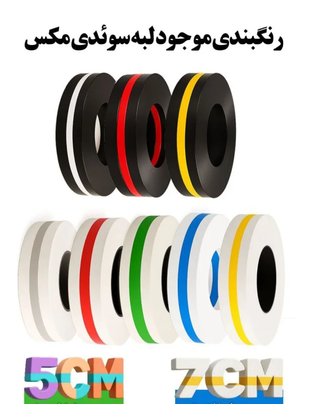 آموزش ساخت لبه سوئدی مکس | راهنمای کامل ساخت حروف لتر مکس