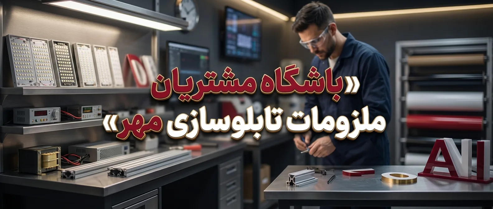 باشگاه مشتریان ملزومات تابلوسازی مهر با سیستم امتیازدهی، کشبک و جوایز ویژه برای تابلوسازان