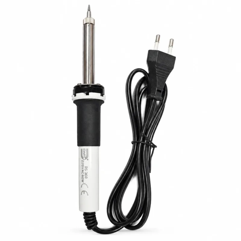 هویه ۶۰ وات DAIYO مدل DS 360 با دسته سفید و گریپ مشکی ضدلغزش